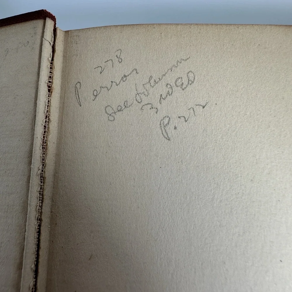 The Tory Lover 1901‎ 1st Edition Error Red Cloth Gilt Sarah Orne Jewett Final